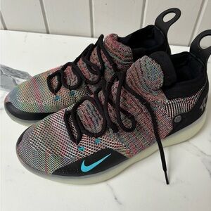 Nike Air Zoom KD 11 Flyknit Nets Multi-colored Basketball Sneaker Mens size 12